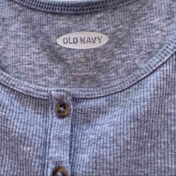 Old Navy Henley Ribbed Tank - Picture 3 of 3
